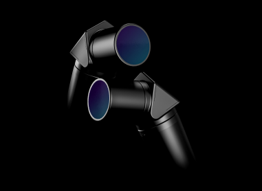 Refractives scope white line graphic.