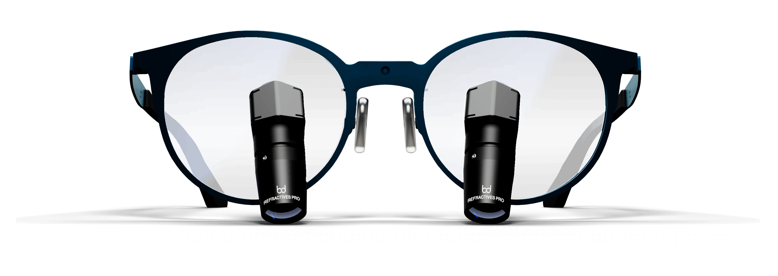 Refractive Pro round lens Blue